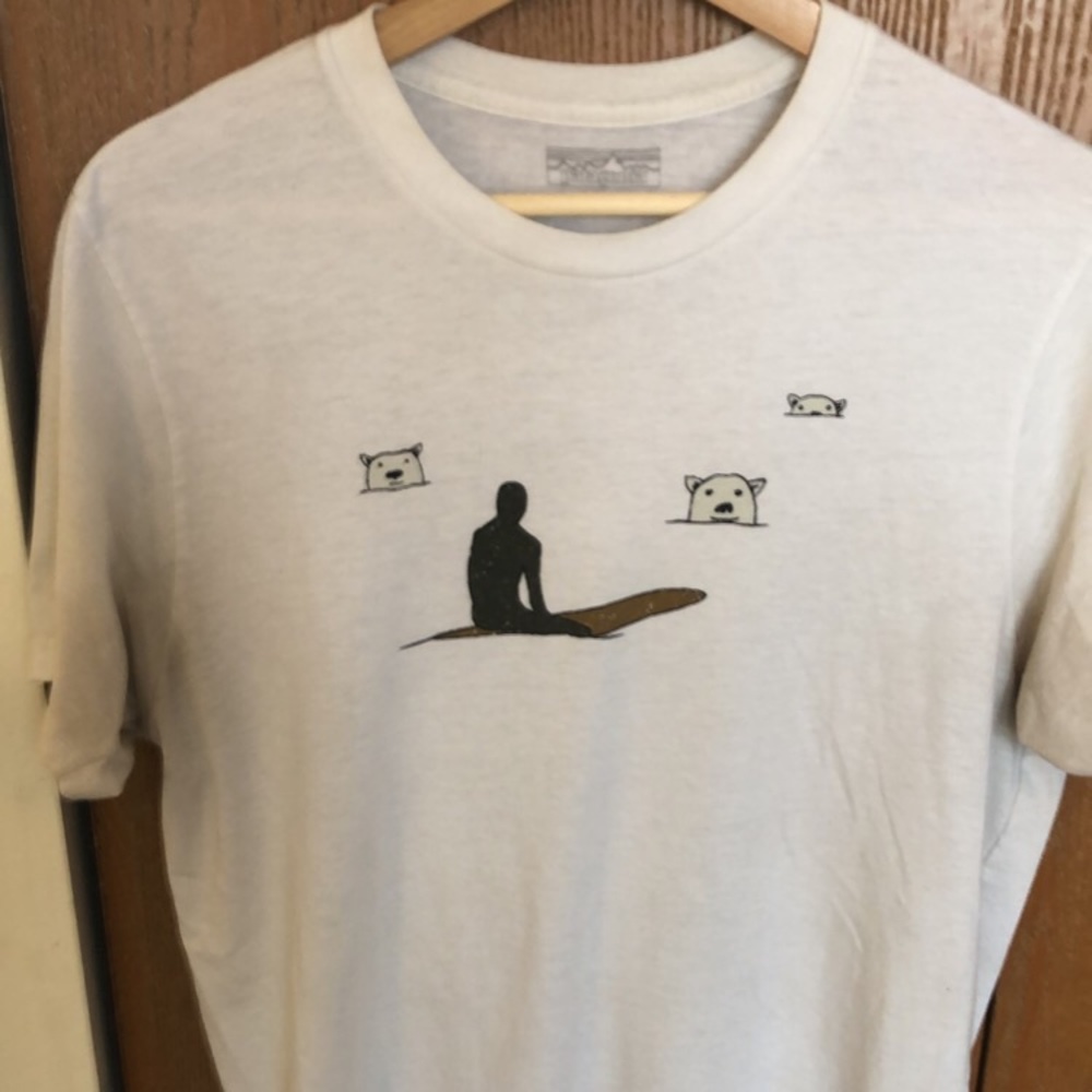 Rare Vintage Patagonia Polar Bear Surf Tee